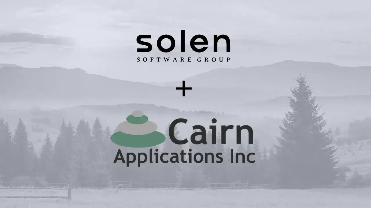 Solen welcomes Cairn Applications